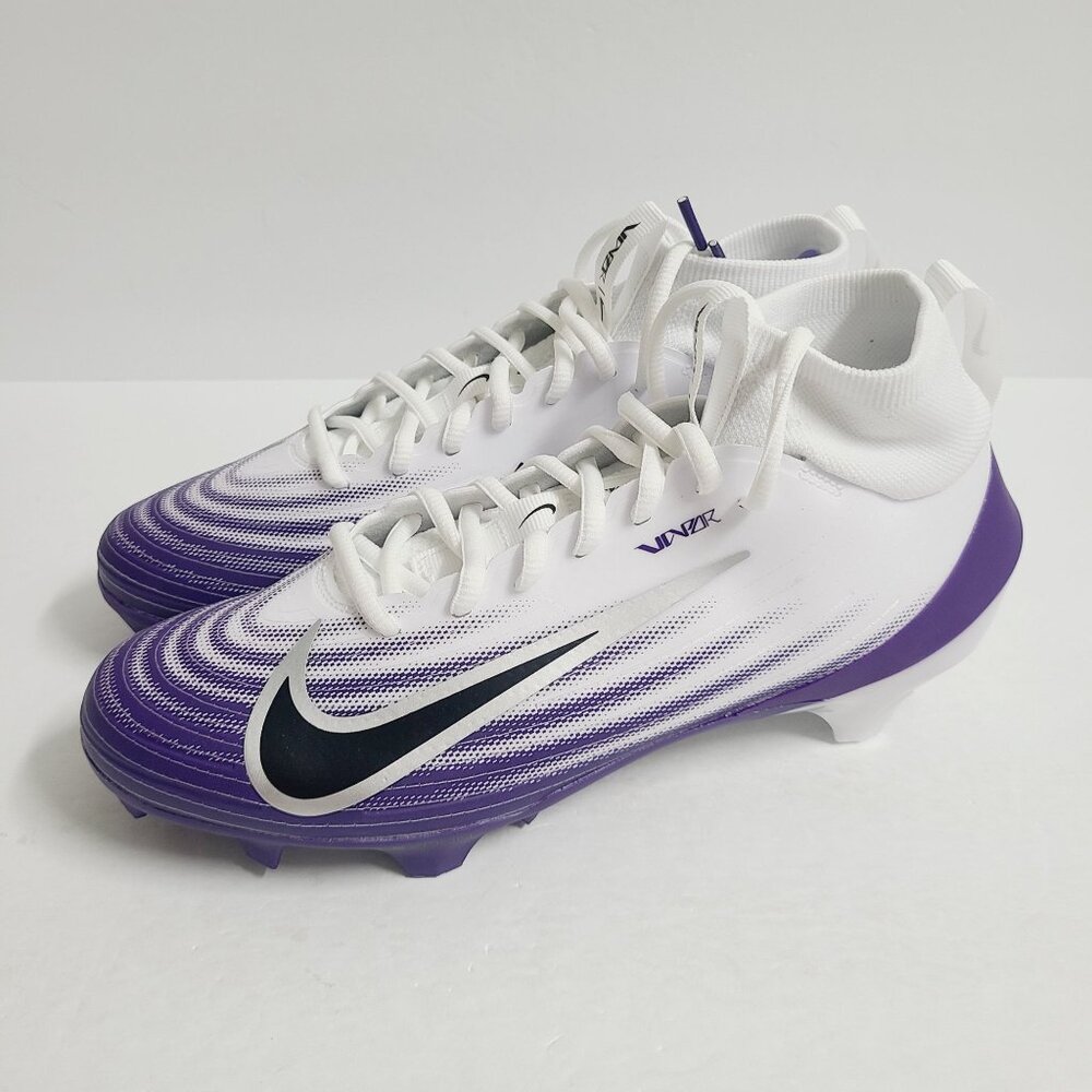 NEW Nike Air Zoom Vapor Pro 1 TB Football Cleats HM8850-101 Size 8.5 White